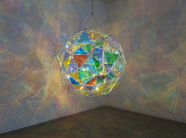 Olafur Eliasson exhibition at Palazzo Strozzi in Florence