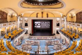 The historic Cinema Odeon in Florence becomes a bookstore