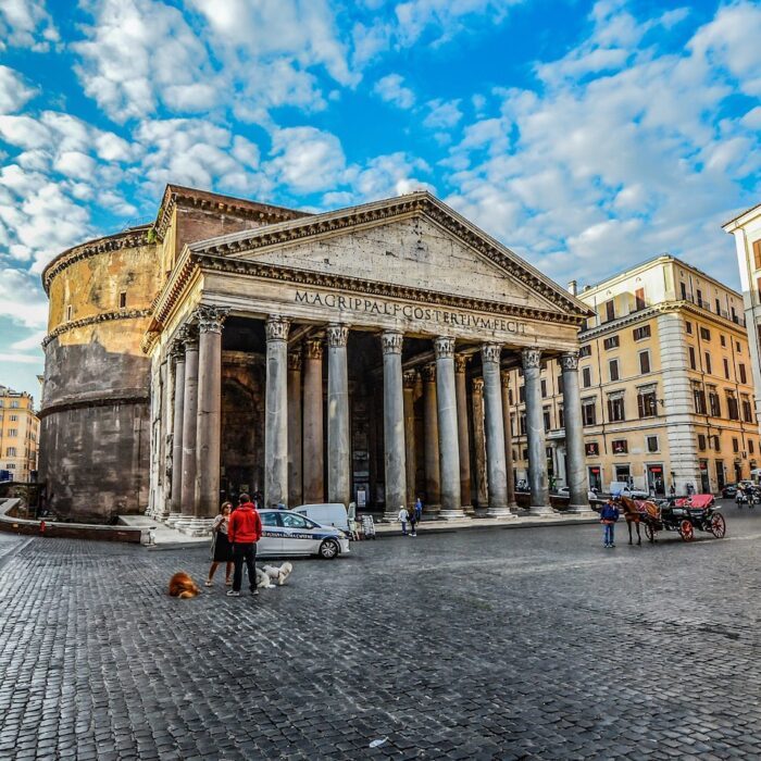 Biglietto d'ingresso per il Pantheon
