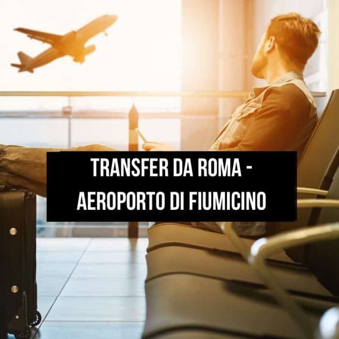 Transfer di lusso privato da Roma all'aeroporto di Fiumicino