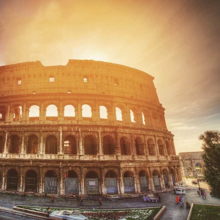 Tour di Roma all'alba con autista privato