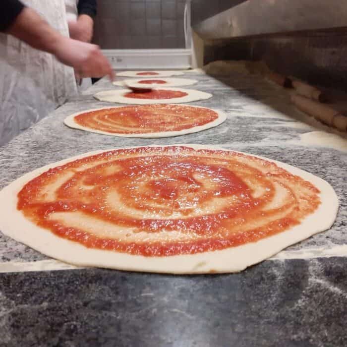 Pizza making class in Rome
