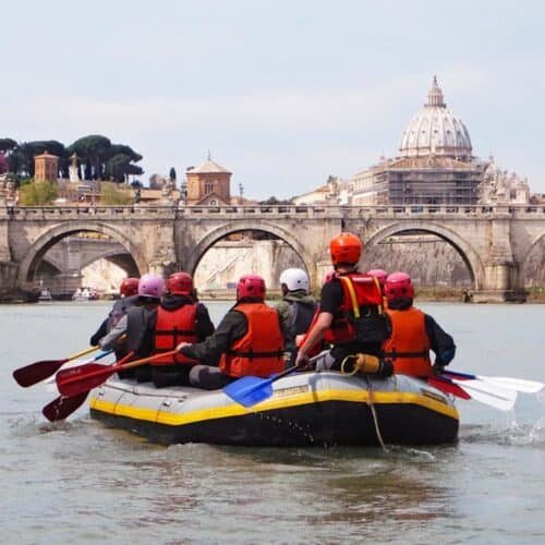 Rafting in Rome&#039;s Tiber River