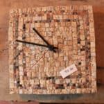 clock-made-from-marble-mosaic-tiles