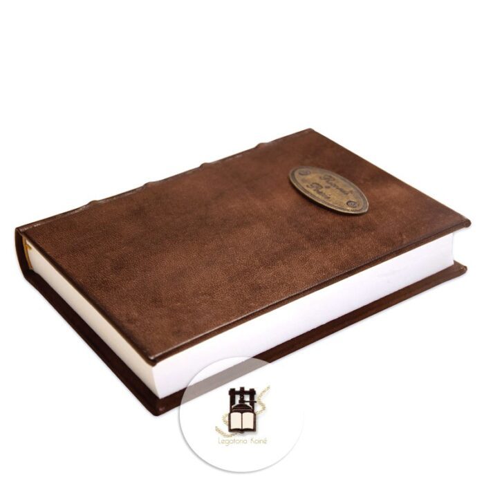 Leather hardbound journal