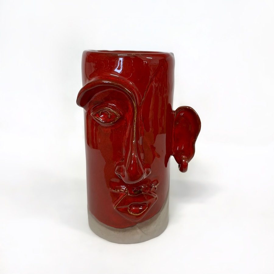“Stralunati” Multipurpose Ceramic Vases: Ring - Romeing Shop