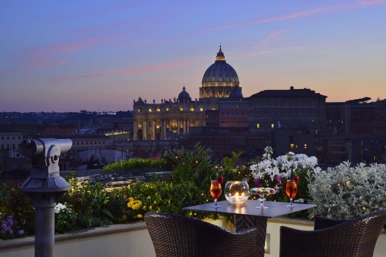 les etoiles rooftop rome