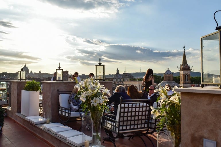 Best Rooftop Bars In Rome With Amazing Views Romeing