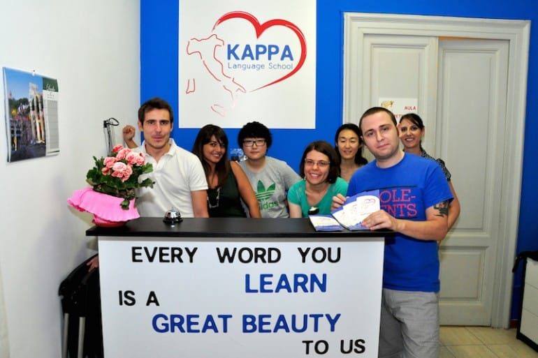 spejl Farvel Ende Kappa Language School in Rome