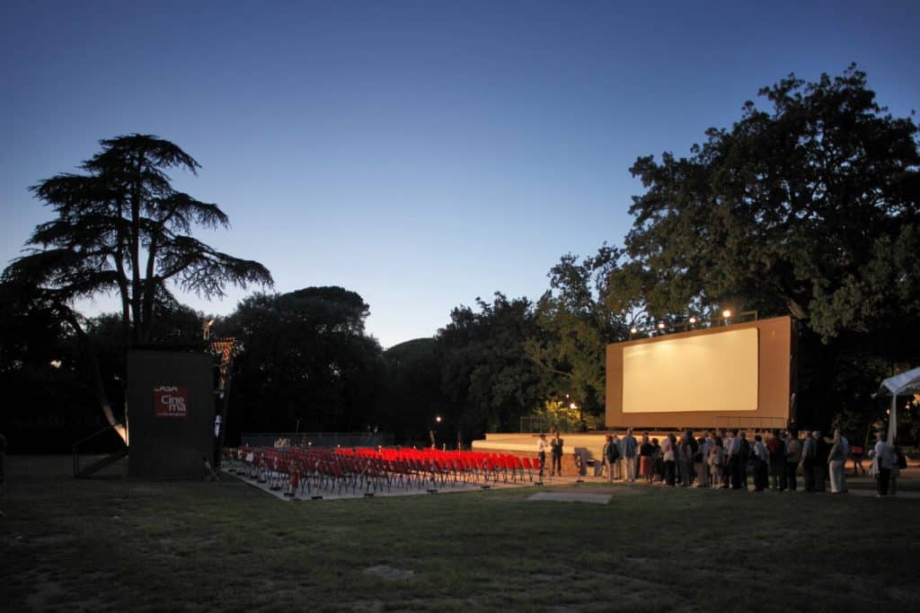 effetto notte Villa Borghese