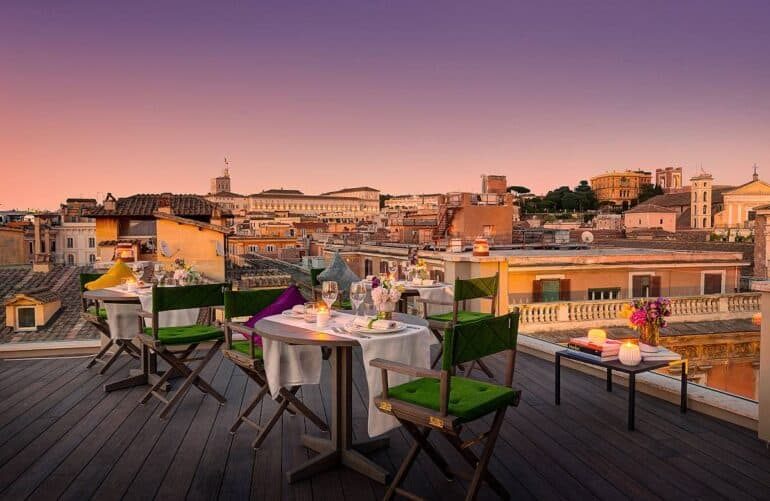 Best Rooftop Bars In Rome With Amazing Views Romeing