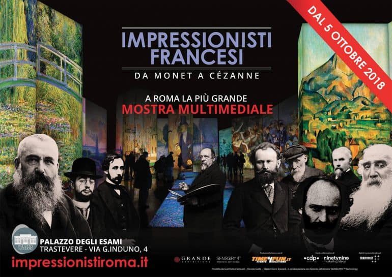 French Impressionists Da Monet a Cezanne Rome