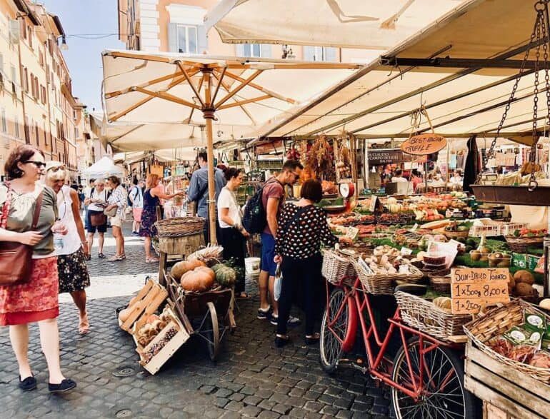 Food Markets In Rome 770x587 