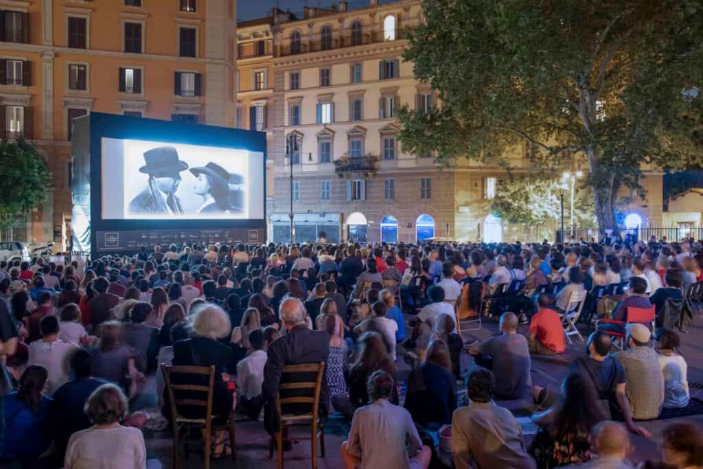 cinema in piazza san cosimato