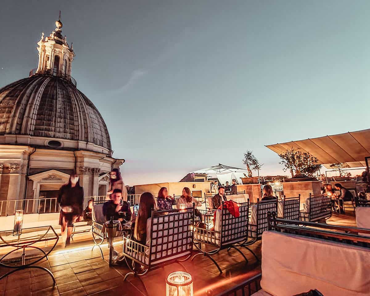 erosion leje lur Best Rooftop Bars in Rome with amazing views - Romeing