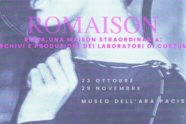 Romaison 2020 Exhibition at Ara Pacis Museum in Rome