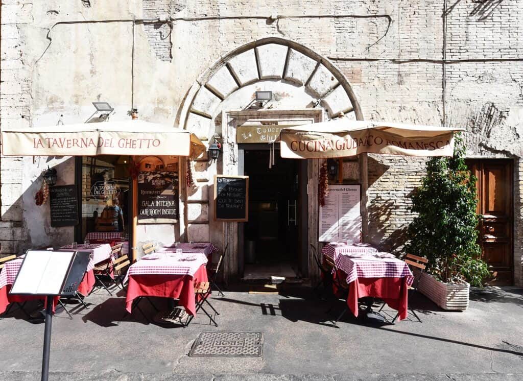 taverna del ghetto roma
