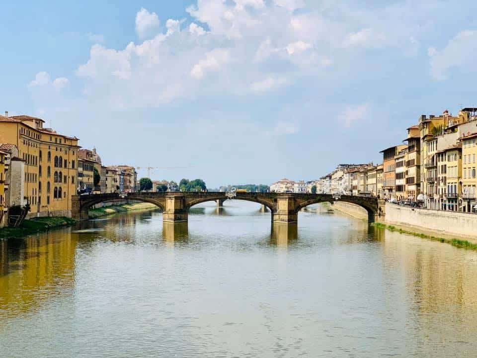 the bridges of florence: ponte alle grazie