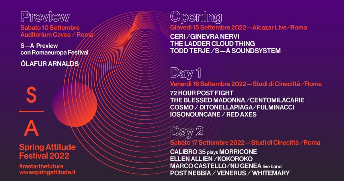 Encommium Tyranny Pløje Spring Attitude Festival 2022 | Contemporary music festival in Rome