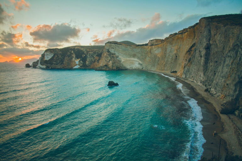 Ponza Island Near Rome